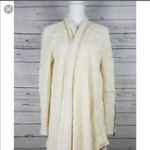 Free People Ivory Wrap Cardigan